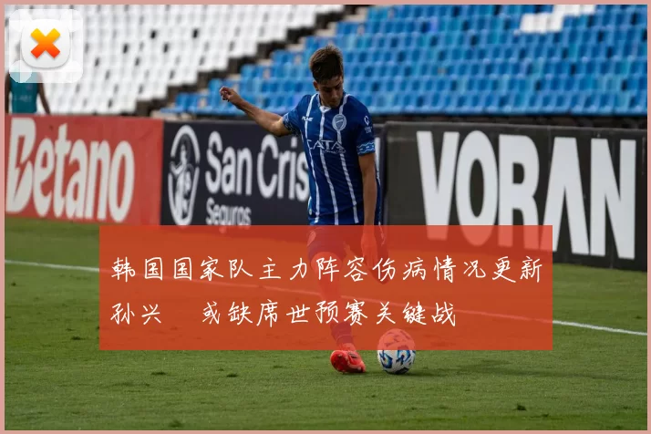韩国国家队主力阵容伤病情况更新孙兴慜或缺席世预赛关键战