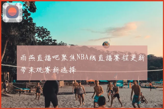 雨燕直播吧聚焦NBA线直播赛程更新带来观赛新选择